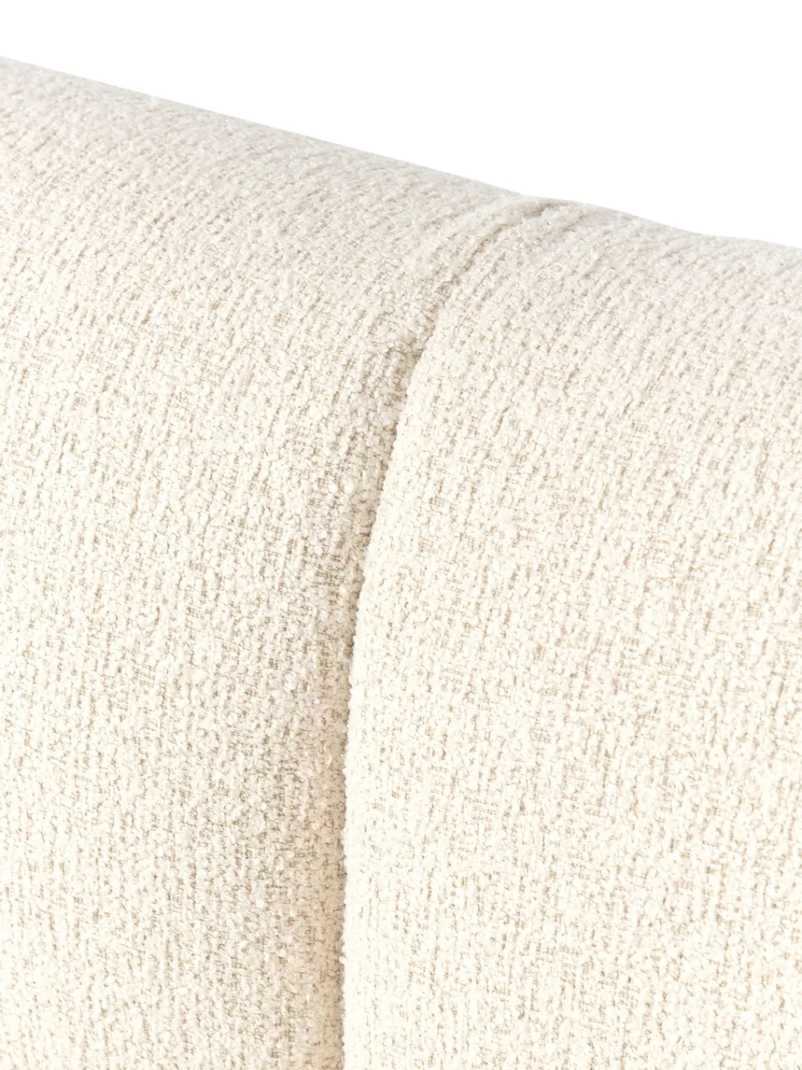 Sofás Rinconeras|Sofás>Westwing Collection Sofá rinconera modular en tejido bouclé Sofia Bouclé blanco Off White