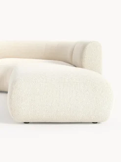 Sale Sofá rinconera modular en tejido bouclé Sofia (3 plazas) Sofás Rinconeras|Sofás