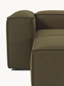 Clearance Sofá rinconera modular en tejido bouclé con reposapiés izquierdo/derecho Lennon (4 plazas) Sofás 4 Plazas|Sofás