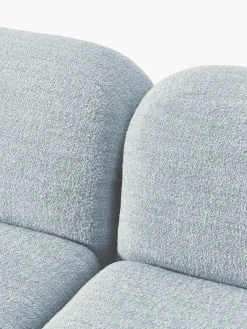 Outlet Sofá rinconera modular en tejido bouclé Wolke (4 plazas) Sofás Rinconeras|Sofás