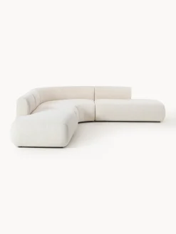 Best Sofá rinconera modular en tejido bouclé Sofia (4 plazas) Sofás Rinconeras|Sofás