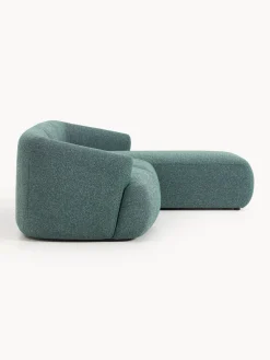 Discount Sofá rinconera modular en tejido bouclé Sofia (3 plazas) Sofás Rinconeras|Sofás