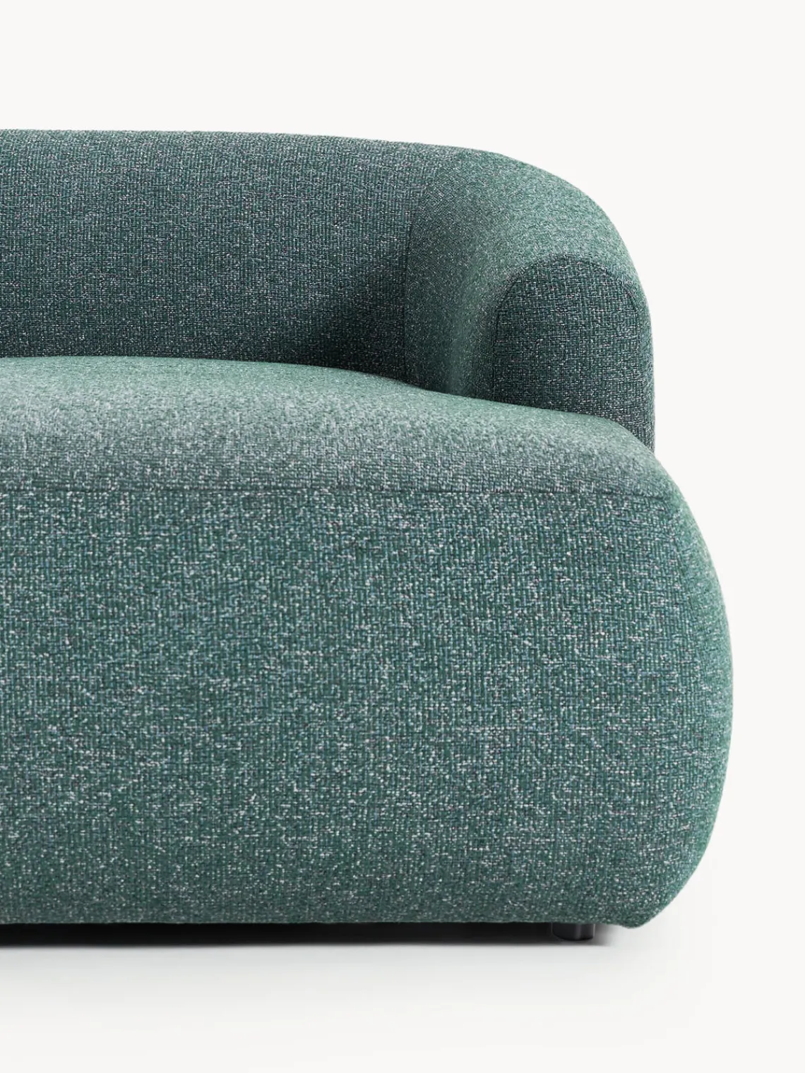 Discount Sofá rinconera modular en tejido bouclé Sofia (3 plazas) Sofás Rinconeras|Sofás