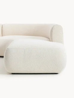 Sofá rinconera modular en tejido bouclé Sofia (4 plazas) Sofás Rinconeras|Sofás