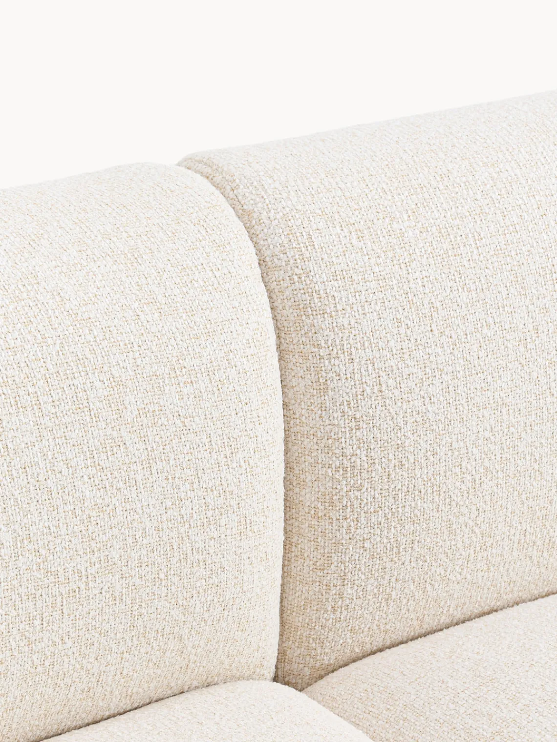 Sofá rinconera modular en tejido bouclé Sofia (4 plazas) Sofás Rinconeras|Sofás