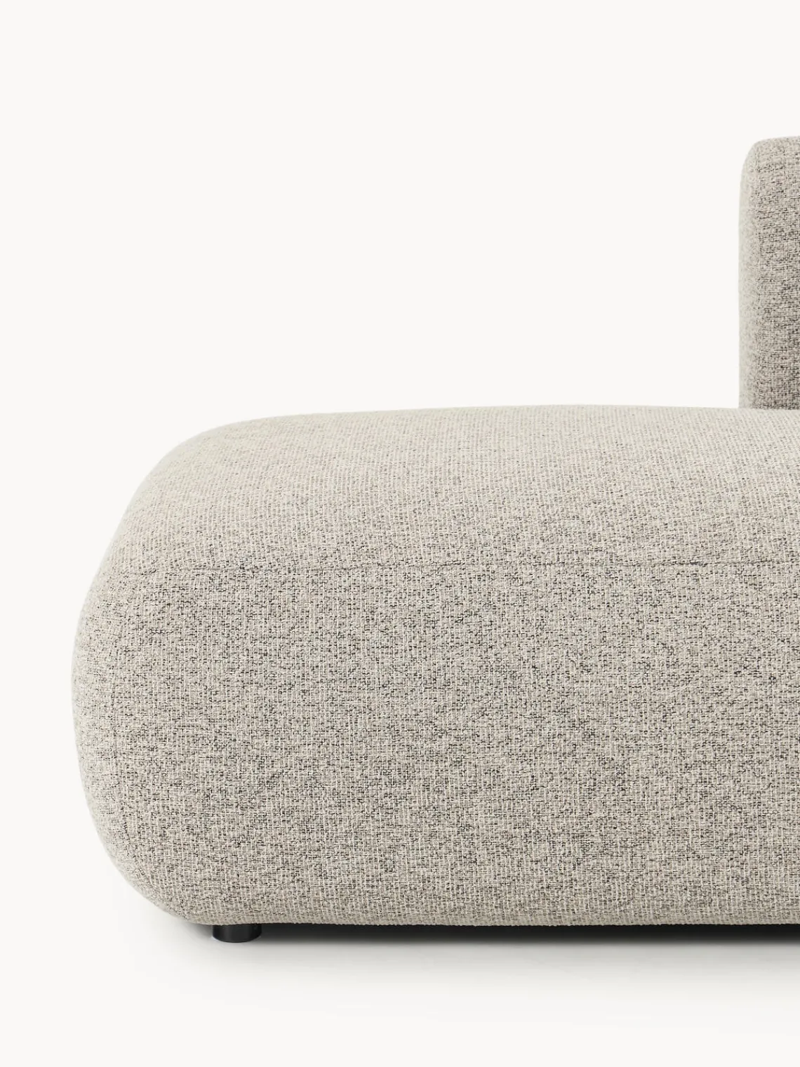 Sofás Rinconeras|Sofás>Westwing Collection Sofá rinconera modular en tejido bouclé Sofia (4 plazas) Bouclé beige mélange