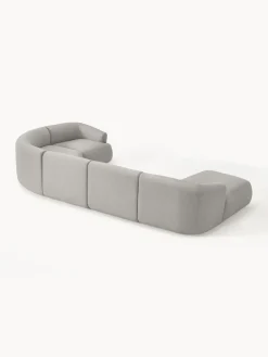 Sofás Rinconeras|Sofás></noscript>Westwing Collection Sofá rinconera modular Sofia Tejido gris
