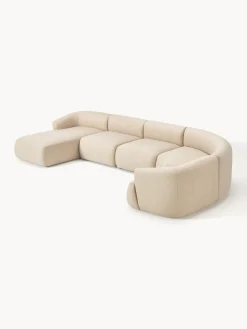 Sofás Rinconeras|Sofás></noscript>Westwing Collection Sofá rinconera modular Sofia Tejido grueso beige claro