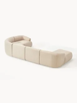 Sofás Rinconeras|Sofás></noscript>Westwing Collection Sofá rinconera modular Sofia Tejido grueso beige claro