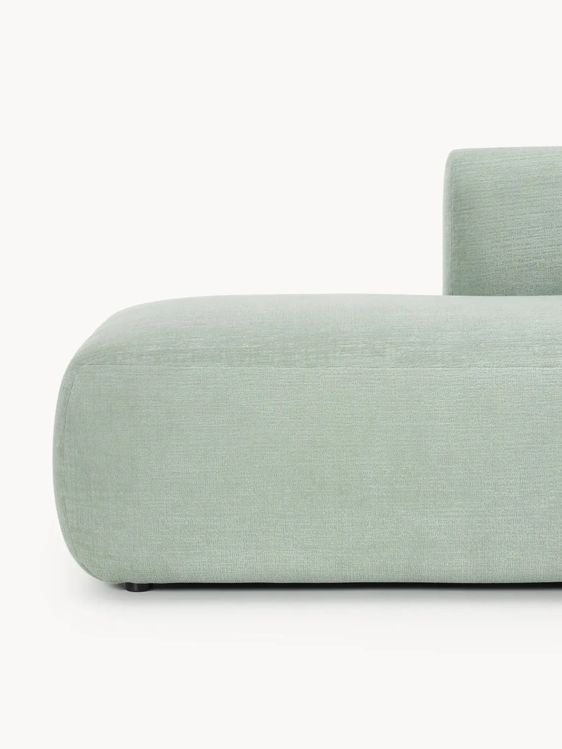 Sofás Rinconeras|Sofás>Westwing Collection Sofá rinconera modular Sofia (4 plazas) Terciopelo verde salvia