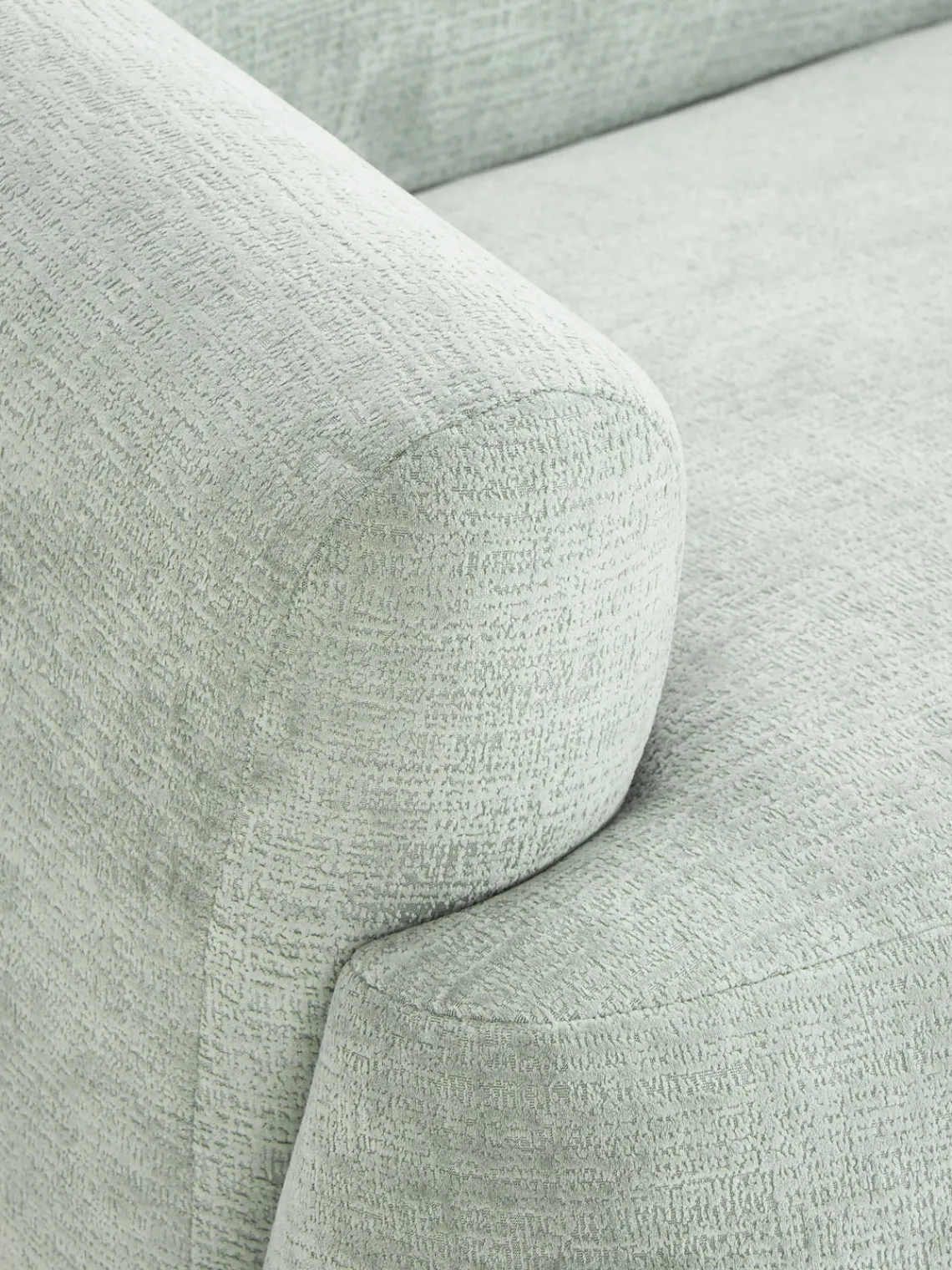 Sofás Rinconeras|Sofás>Westwing Collection Sofá rinconera modular Sofia (4 plazas) Terciopelo verde salvia