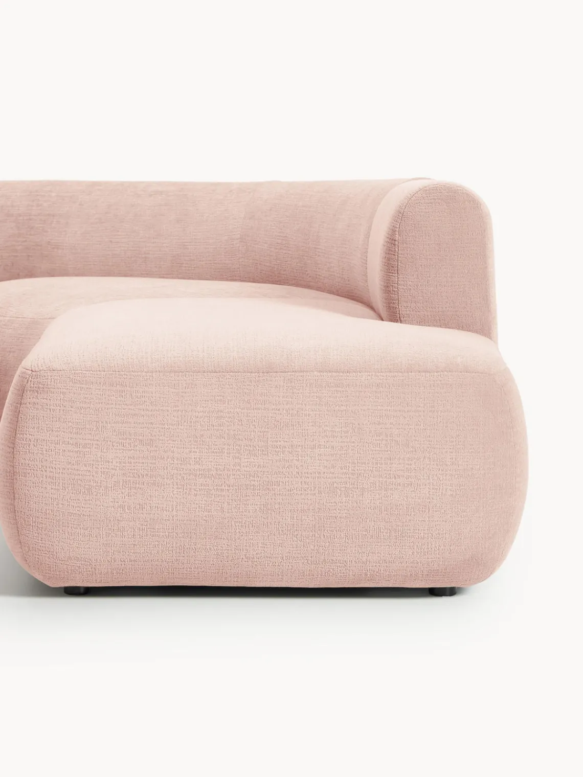 Sofás Rinconeras|Sofás>Westwing Collection Sofá rinconera modular Sofia (4 plazas) Terciopelo melocotón