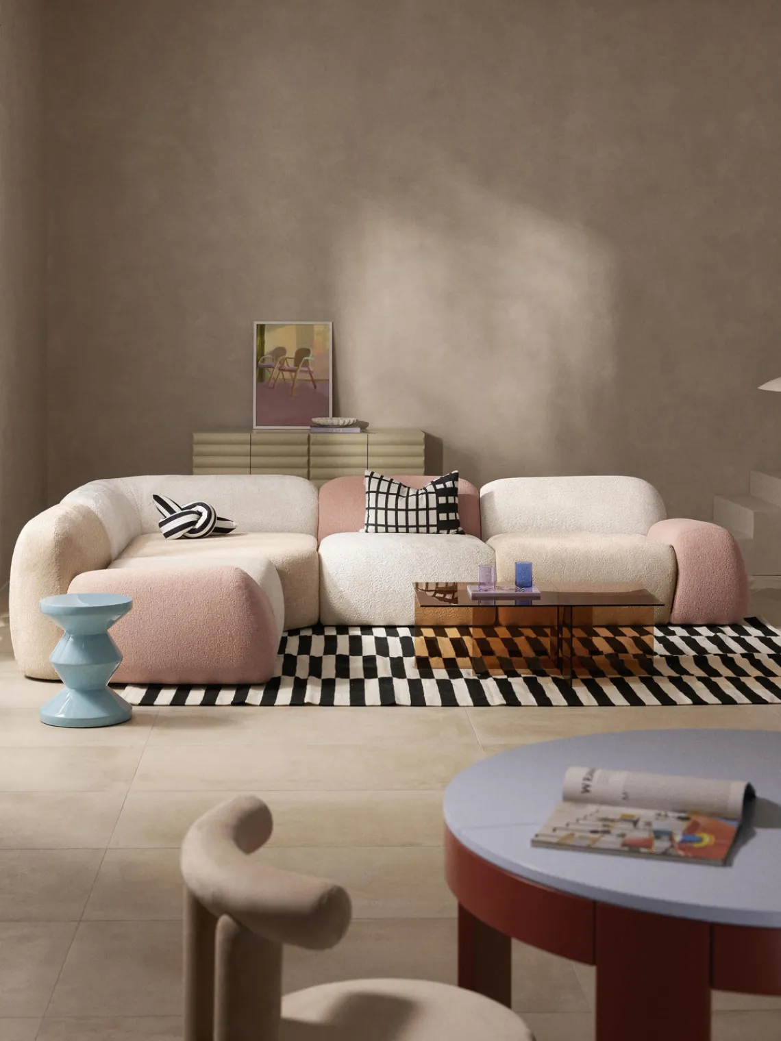 Clearance Sofá rinconera modular Wolke, Furiosalone Edition (4 plazas) Sofás Rinconeras|Sofás