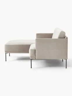 New Sofá rinconera pequeño de terciopelo Fluente Sofás Rinconeras|Sofás