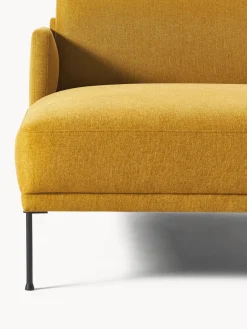 Sofás Rinconeras|Sofás></noscript>Westwing Collection Sofá rinconera pequeño Fluente Tejido ocre