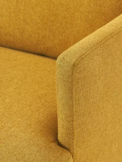 Sofás Rinconeras|Sofás></noscript>Westwing Collection Sofá rinconera pequeño Fluente Tejido ocre