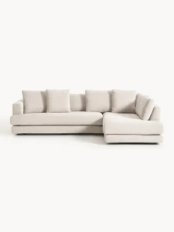 Sofás Rinconeras|Sofás>Westwing Collection Sofá rinconera Tribeca Chenilla beige claro