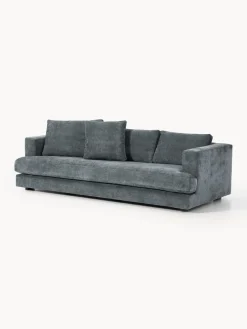 Sofás 3 Plazas|Sofás></noscript>Westwing Collection Sofá Tribeca (3 plazas) Chenilla gris azulado