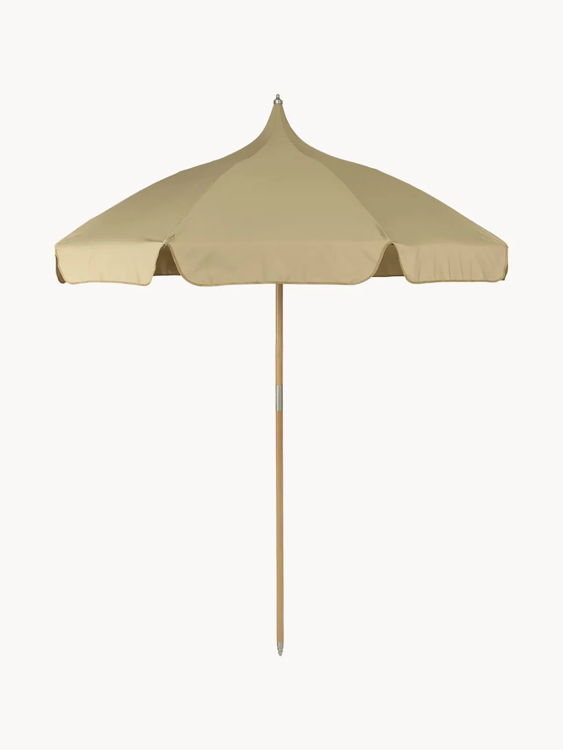 Sombrillas|Sombrillas>Ferm Living Sombrilla Lull, Ø 200 Beige, haya