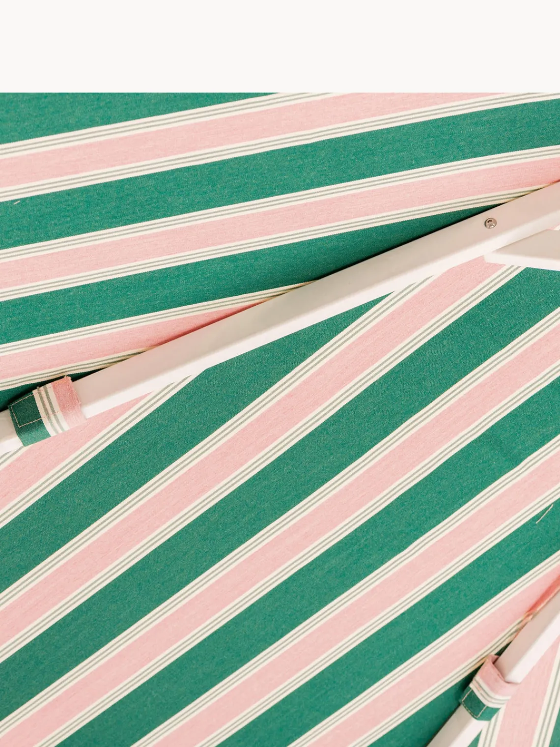 Sombrillas|Sombrillas>Business & Pleasure Sombrilla Market, Ø 213 cm Rosa claro, verde, blanco