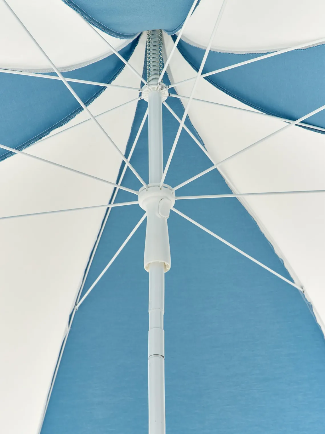 Sombrillas|Sombrillas>Jan Kurtz Sombrilla Pagoda, Ø 250 cm Azul, blanco