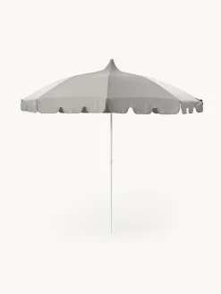 Sombrillas|Sombrillas>Jan Kurtz Sombrilla Pagoda, Ø 250 cm Gris, blanco