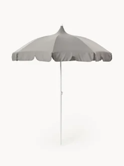 Sombrillas|Sombrillas>Jan Kurtz Sombrilla Pagoda, Ø 200 cm Gris, blanco