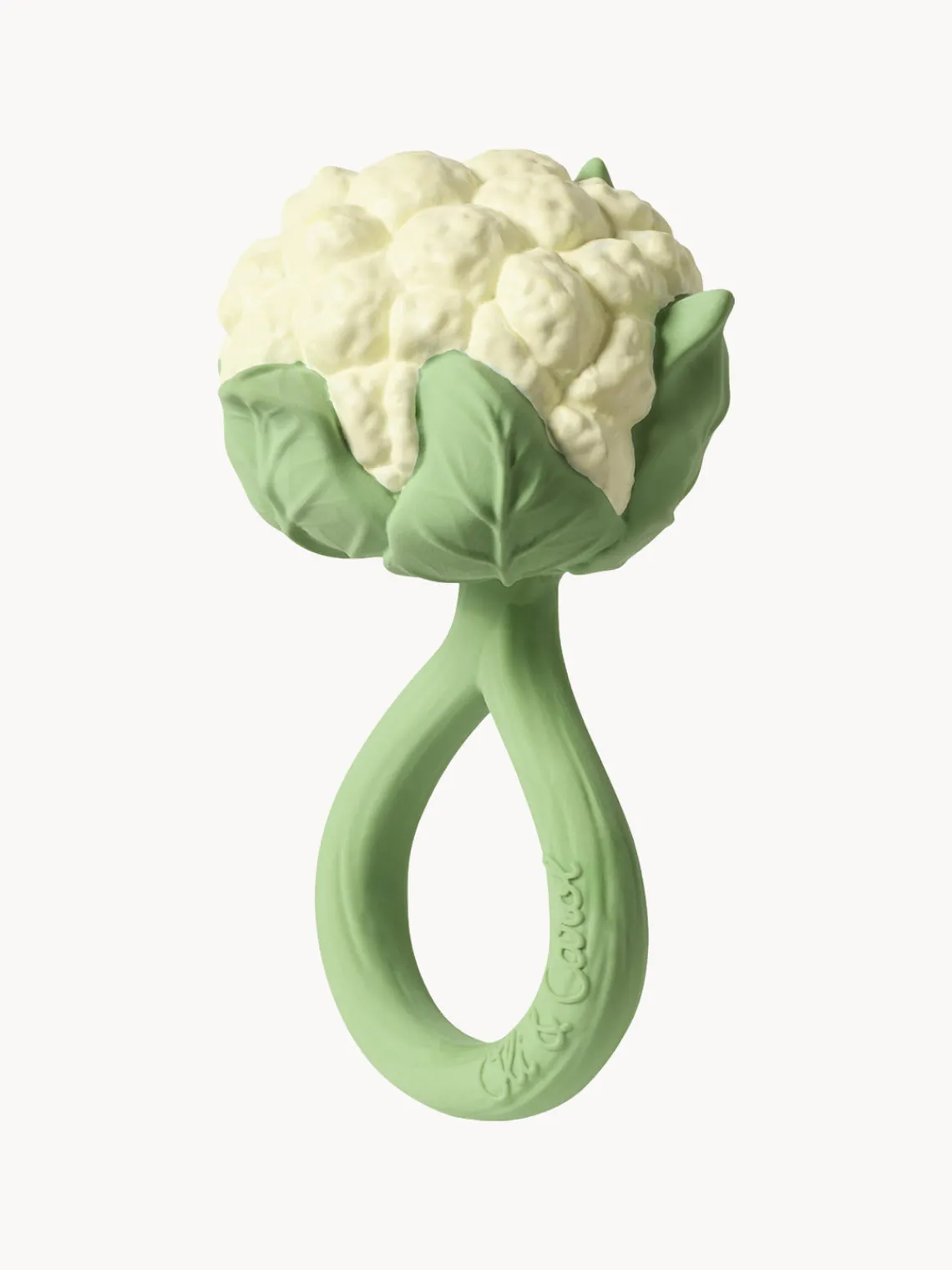 Hot Sonajero artesanal Cauliflower Niños Juguetes Para Bebés|Juguetes Para Bebés