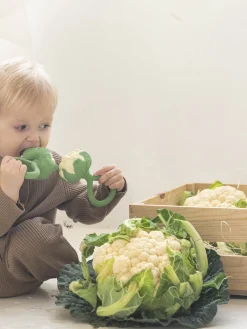 Hot Sonajero artesanal Cauliflower Niños Juguetes Para Bebés|Juguetes Para Bebés