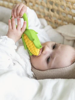 Clearance Sonajero artesanal Corn Niños Juguetes Para Bebés|Juguetes Para Bebés