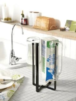 Sale Soporte de cocina multifuncional de metal plegable Tower Almacenaje De Cocina