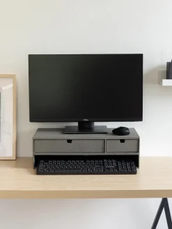 Clearance Soporte para monitor con cajones Ted Material De Oficina|Material De Oficina