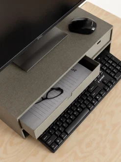 Clearance Soporte para monitor con cajones Ted Material De Oficina|Material De Oficina