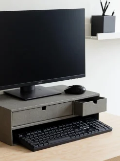 Clearance Soporte para monitor con cajones Ted Material De Oficina|Material De Oficina