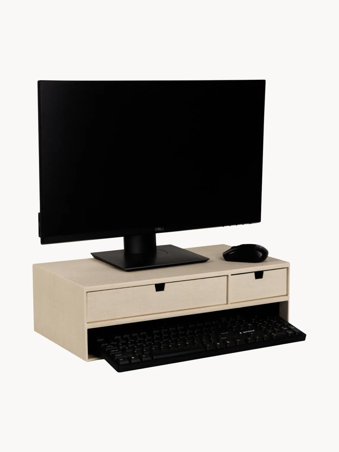 New Soporte para monitor con cajones Ted Material De Oficina|Material De Oficina