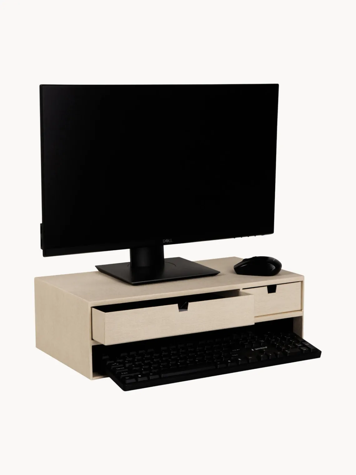New Soporte para monitor con cajones Ted Material De Oficina|Material De Oficina