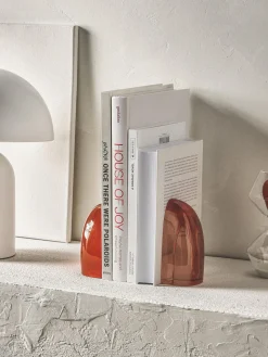 Jarrones|Sujetalibros>Westwing Collection Sujetalibros Celina, 2 uds. Tonos terracota