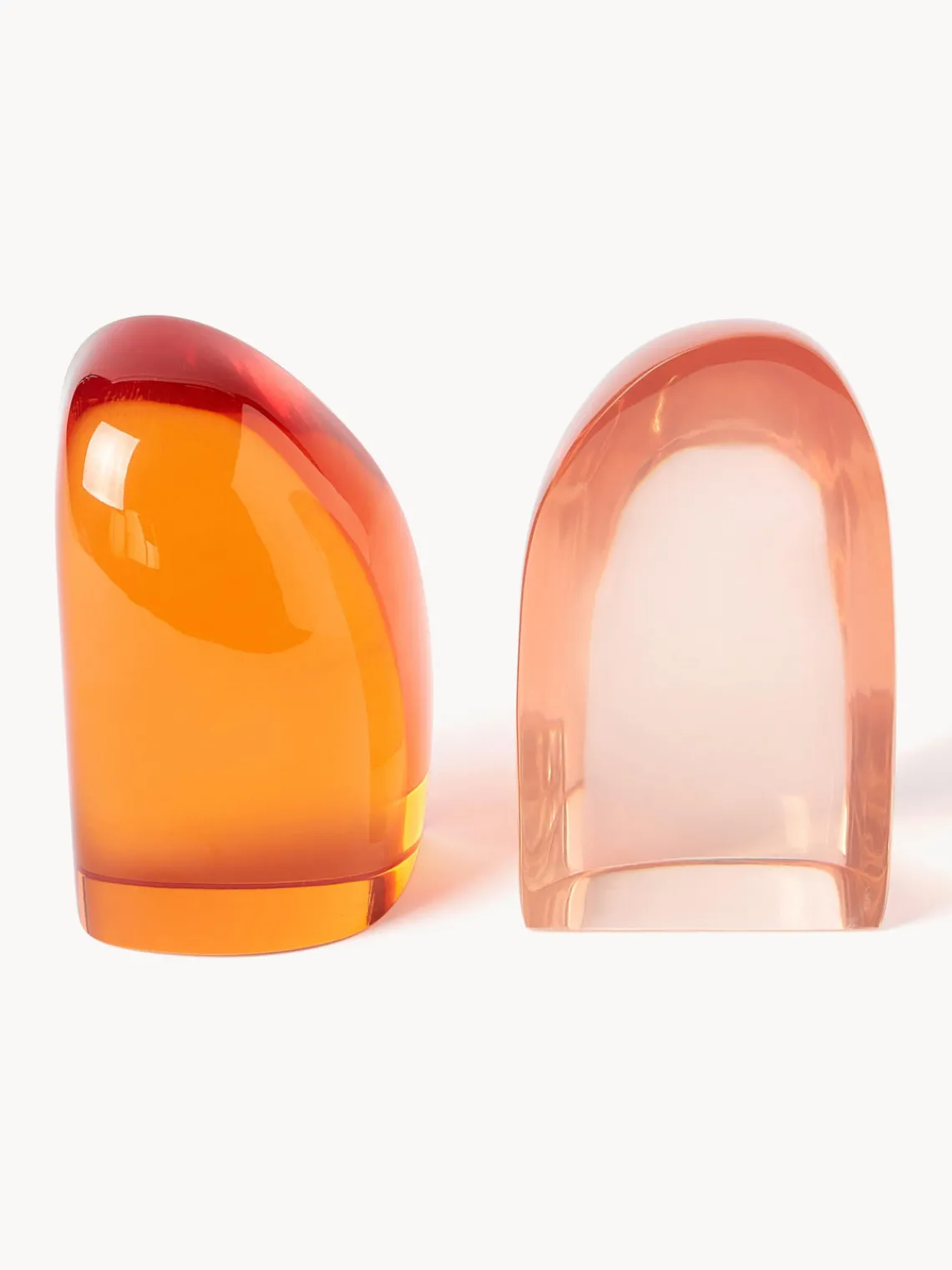 Jarrones|Sujetalibros>Westwing Collection Sujetalibros Celina, 2 uds. Tonos terracota