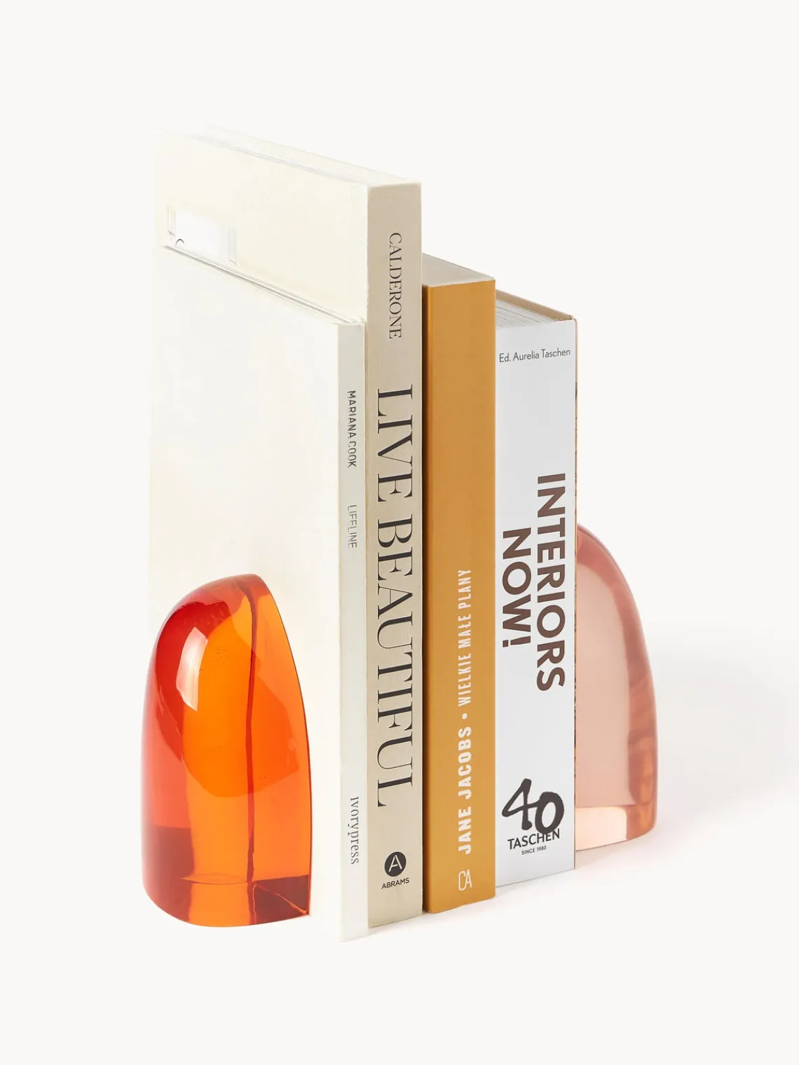 Jarrones|Sujetalibros>Westwing Collection Sujetalibros Celina, 2 uds. Tonos terracota