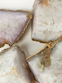 New Sujetalibros de cuarzo Sedona, 2 uds. Jarrones|Sujetalibros