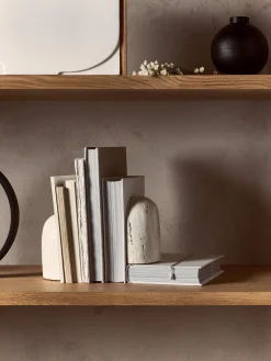 Online Sujetalibros de travertino Sava, 2 uds. Jarrones|Sujetalibros