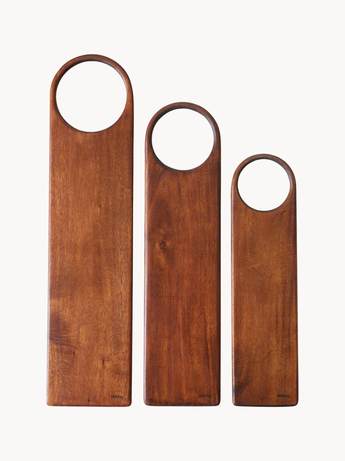 Tablas De Cortar|Utensilios De Cocina>HKLIVING Tabla de cortar artesanal de madera de acacia Tidy, tamaños diferentes