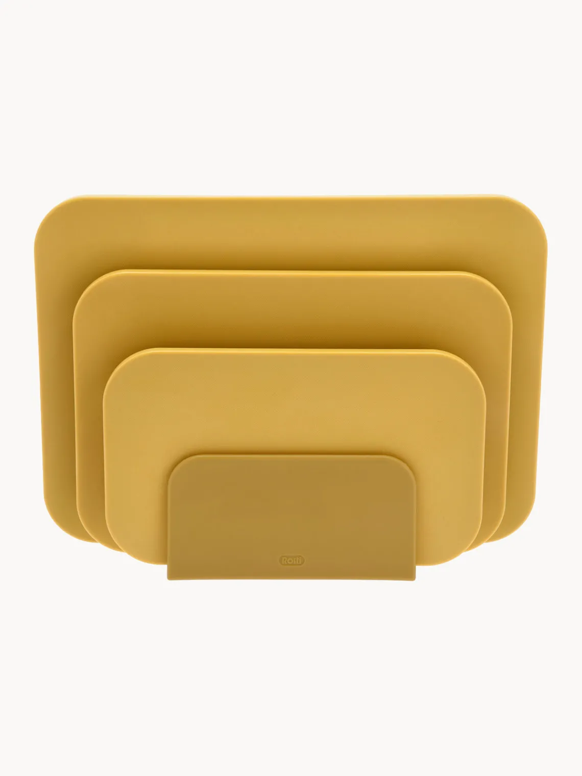 Tablas De Cortar|Utensilios De Cocina>Rosti Tablas de cortar con soporte Choptima, 4 pzas. Amarillo sol