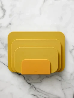 Tablas De Cortar|Utensilios De Cocina>Rosti Tablas de cortar con soporte Choptima, 4 pzas. Amarillo sol