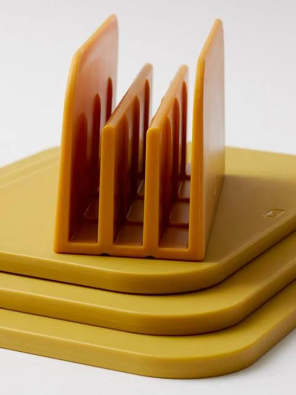 Tablas De Cortar|Utensilios De Cocina>Rosti Tablas de cortar con soporte Choptima, 4 pzas. Amarillo sol