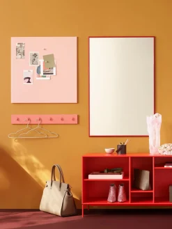 Material De Oficina|Material De Oficina>Montana Furniture Tablero de notas con 5 imanes, Montana Rosa claro