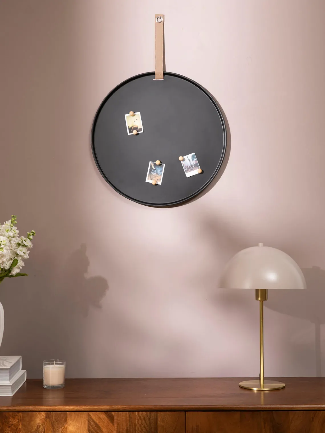 Material De Oficina|Material De Oficina> Tablero de notas magnético Perky Negro, marrón