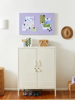 Material De Oficina|Material De Oficina>Mustard Made Tablero de notas magnético The Storyboard Lavanda