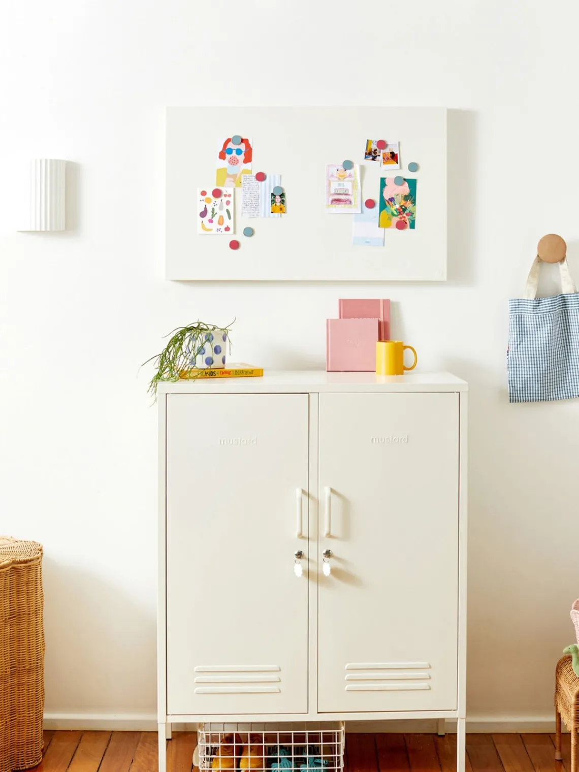 Material De Oficina|Material De Oficina>Mustard Made Tablero de notas magnético The Storyboard Blanco Off White