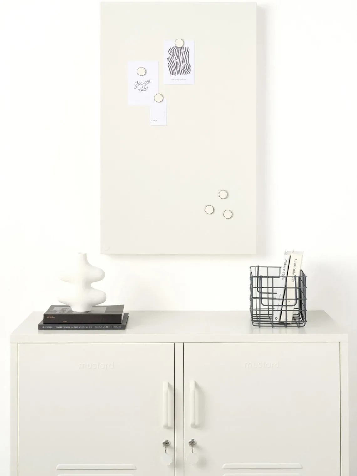 Material De Oficina|Material De Oficina>Mustard Made Tablero de notas magnético The Storyboard Blanco Off White